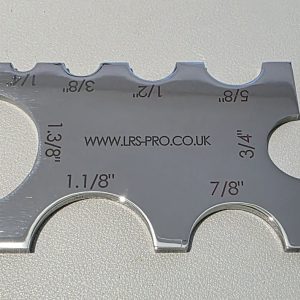 Pocket Refrigeration Pipe Sizer, Credit Card Size