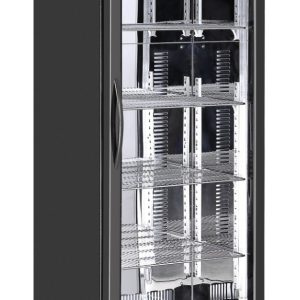 Alternative view of Sterling Pro Green SP110-BK Single Door Black Upright Bottle Cooler, 293 Litres