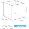 Hoshizaki IM-240PE Cube Self contained Icemaker Large Cube 210kg per 24hr / 110kg Storage