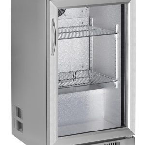 Alternative view of Sterling Pro Green SP1HC-STS Single Door Stainless Steel Bottle Cooler, 106 x 330ml Bottles