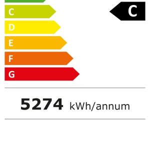Alternative view of Sterling Pro Green BBVF500 Large Capacity White Single Door Display Freezer, 496 Litres