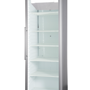 Vestfrost MF180 Glass Single Door Upright Display Freezer, 282 Litres