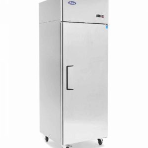 Atosa YBF9207GR Slimline Single Door Upright Freezer, 410 Litres