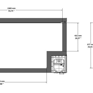 Alternative view of Sterling Pro Green SPC465 Chest Freezer / Chiller / Fridge, 469 Litres