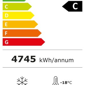 Alternative view of Sterling Pro Green BBVF372-HC Upright Glass Single Door Display Freezer, 382 Litres