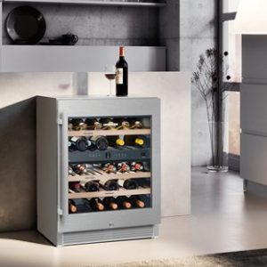 Alternative view of Liebherr WTes 1672 Vinidor Stainless Steel Glass Single Door Undercounter Wine Cabinet, 34 x 750ml Bottles