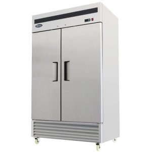 Atosa MBF8187GR Double Door Bottom Mounted Gastronorm Upright Fridge, 1300 Litres