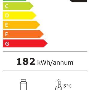 Alternative view of Vestfrost M95 Single Door Compact Bottle Cooler, 164 Litres