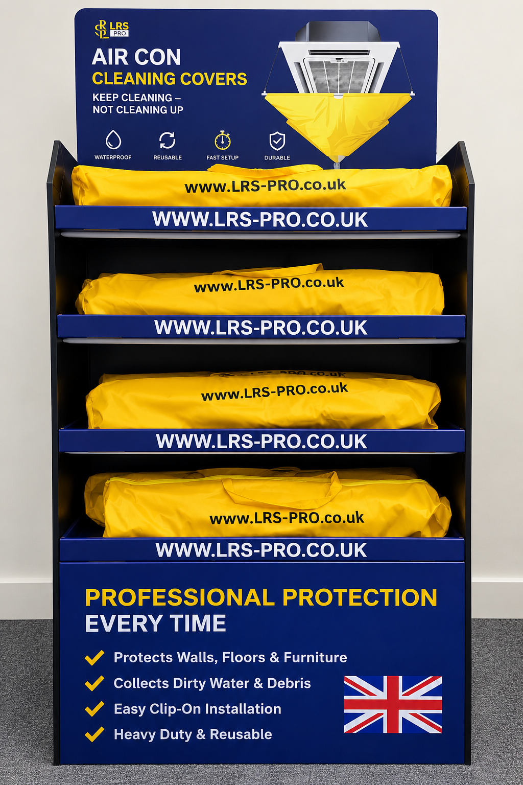 LRS-PRO Air Conditioning Cleaning Cover for HVAC engineers