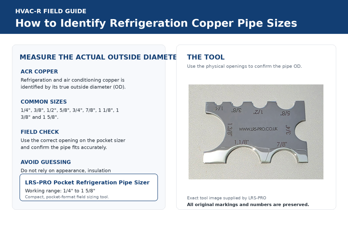 How to Identify Refrigeration Copper Pipe Sizes: A Practical Guide for HVAC-R Technicians | LRS-PRO