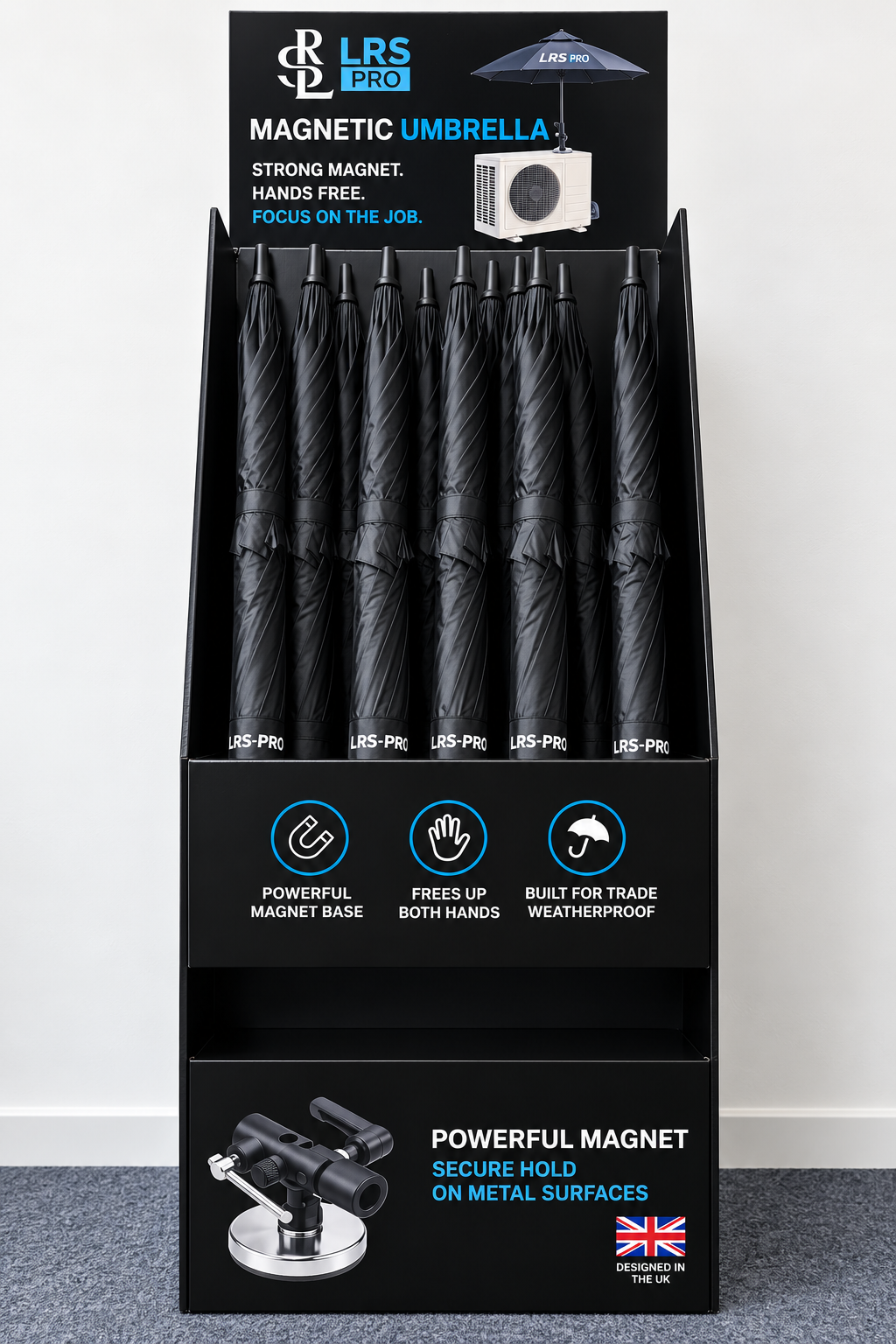 LRS-PRO Adjustable Magnetic Umbrella Kit product display