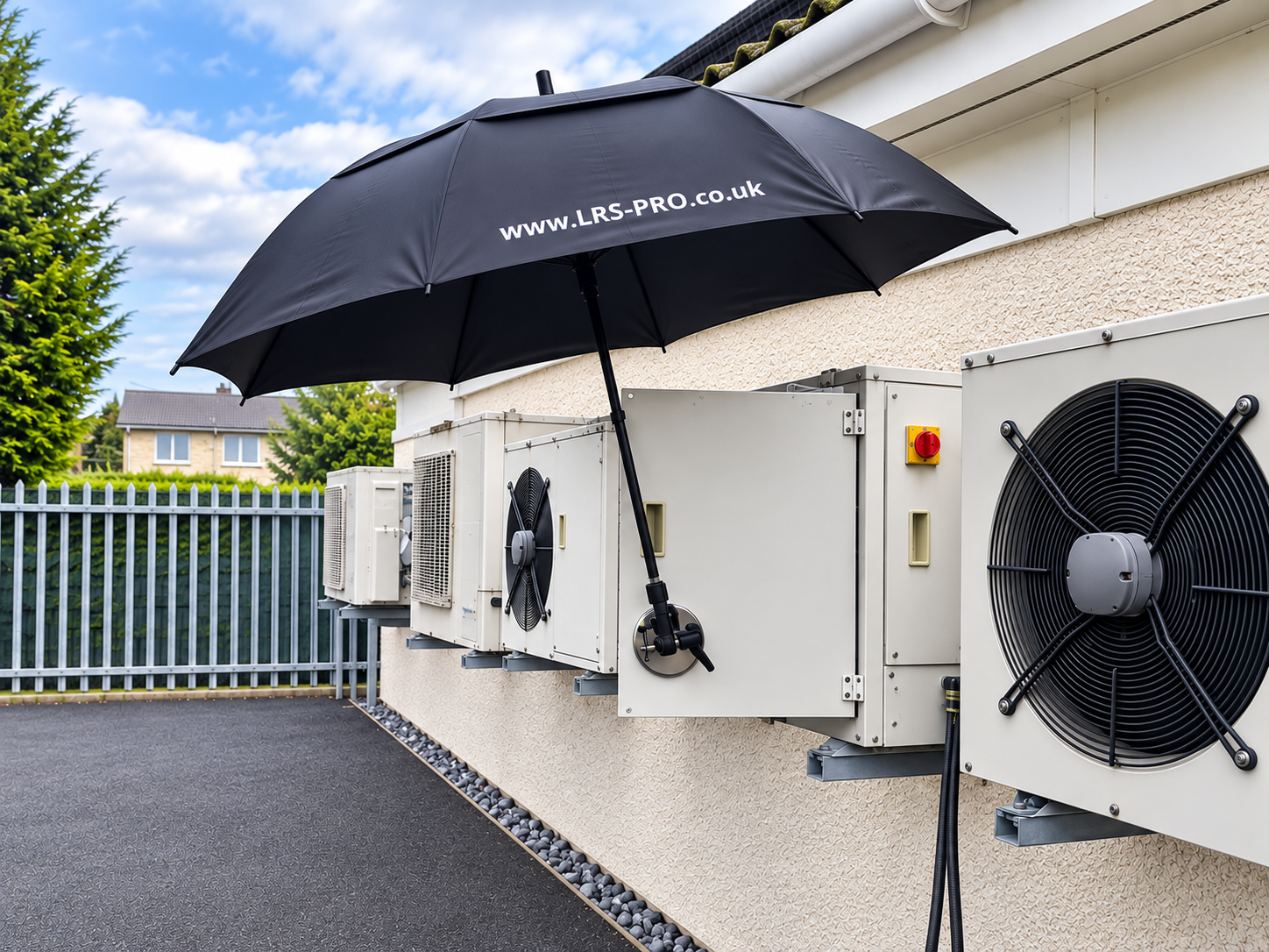 LRS-PRO Adjustable Magnetic Umbrella Kit for HVAC