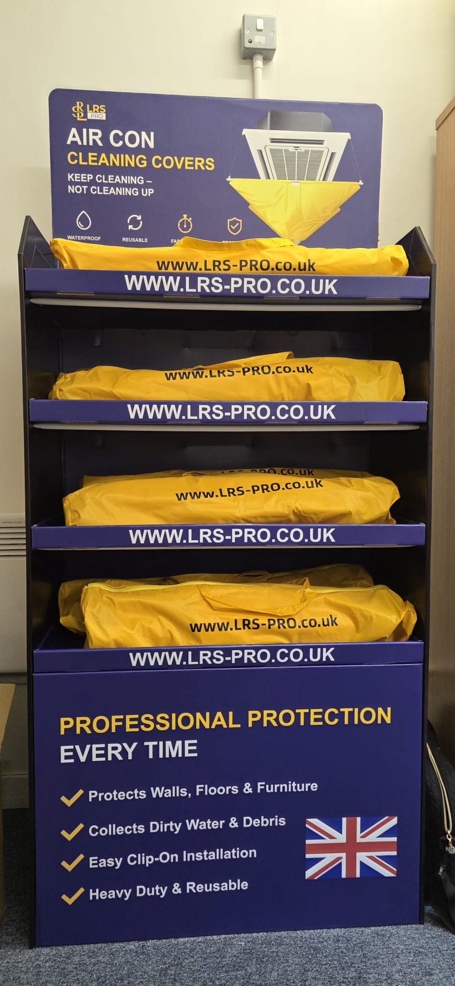 LRS-PRO Air Conditioning Cleaning Cover for HVAC engineers