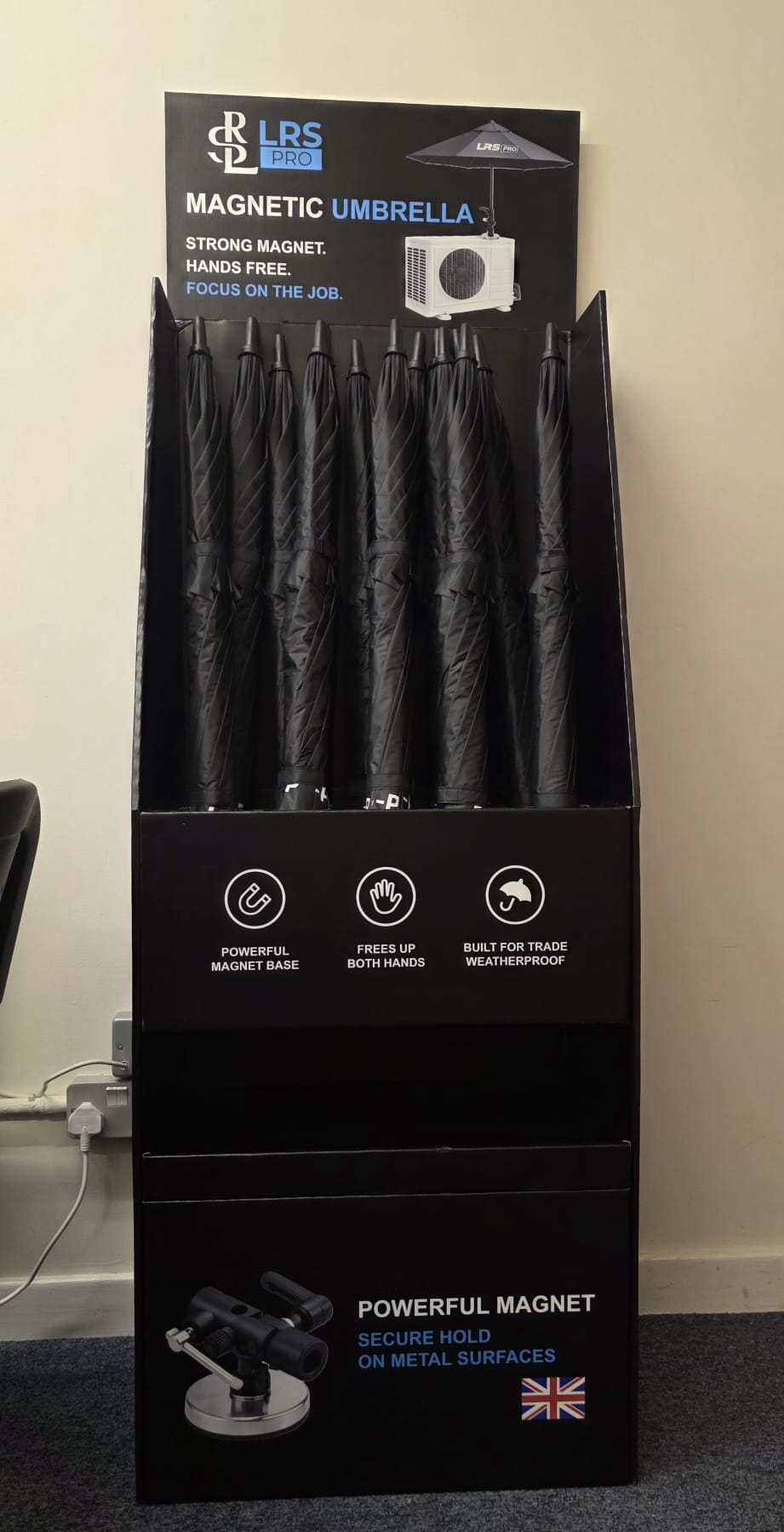 LRS-PRO Magnetic Umbrella Kit for HVAC engineers